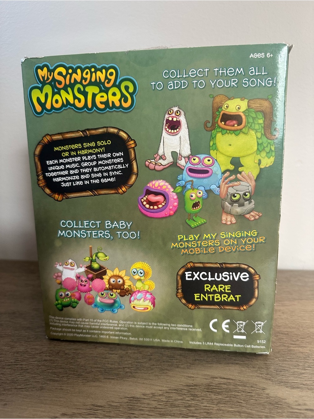 EXCLUSIVE  My Singing Monsters RARE ENTBRAT - Collectible - Picture 6 of 6